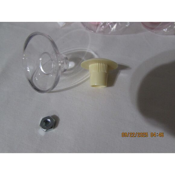 Set of 16 drawer pulls hardware pastel pink nursey kid's room new playroom - Picture 3 of 4